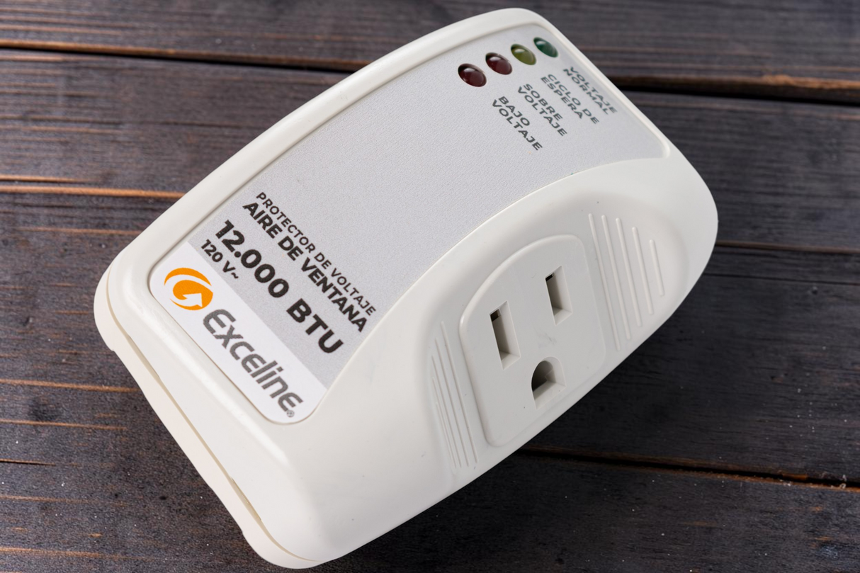 Protector De Voltaje 120v Aire Ventana 12000 Btu Exceline