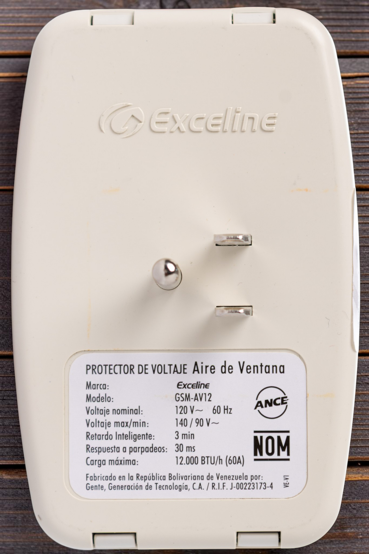 Protector De Voltaje 120v Aire Ventana 12000 Btu Exceline