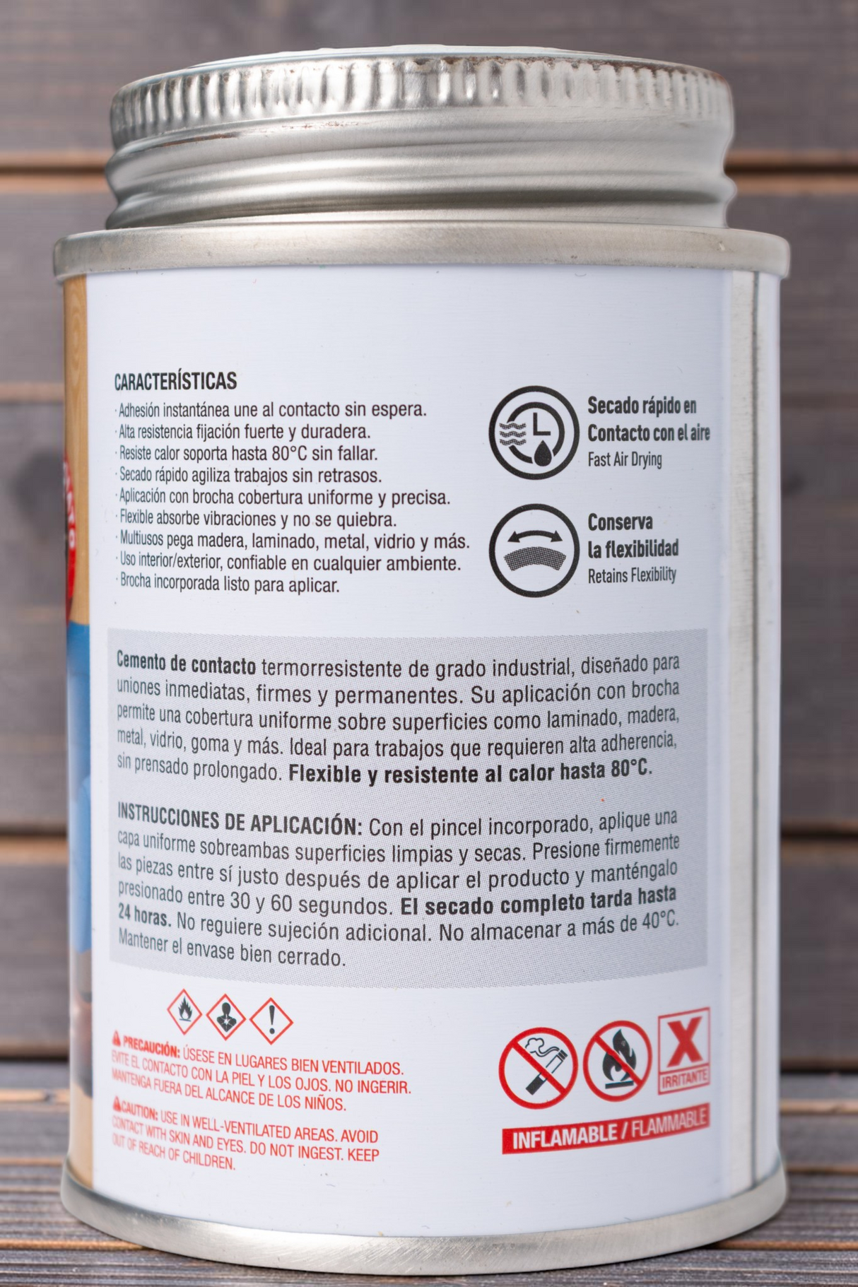 Pega Cemento De Contacto Amarillo 118ml Covo