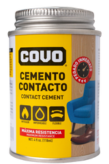 Pega Cemento De Contacto Amarillo 118ml Covo