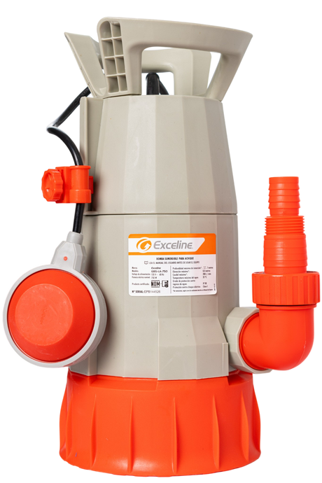 Bomba Sumergible De Achique 750w 120v Exceline - GASKA