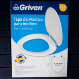 Asiento Sanitario Tapa De Poceta Alargada 18.5 Griven