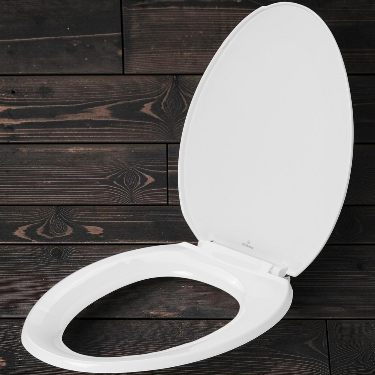 Asiento Sanitario Tapa De Poceta Alargada 18.5 Griven