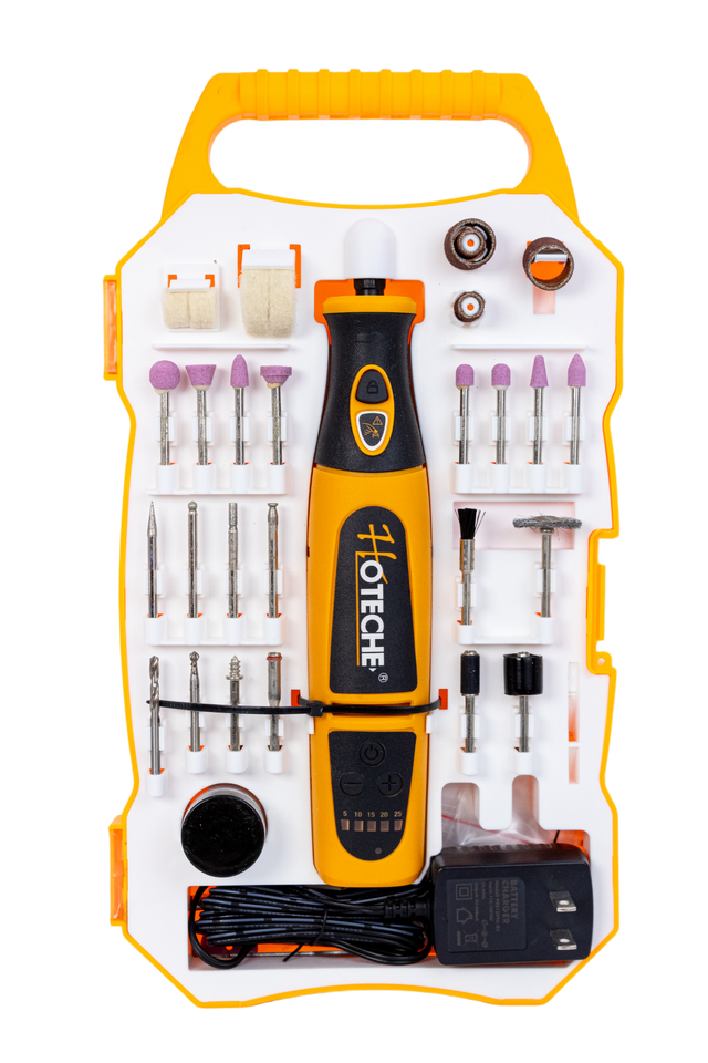Dremel Fresador Inalámbrico Con Kit 52 Piezas Hoteche - GASKA