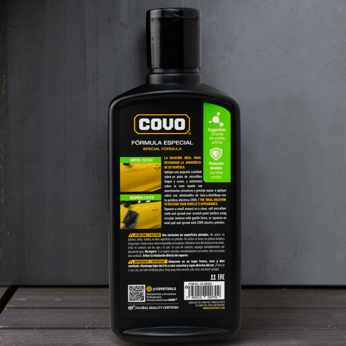 Removedor Quita Rayón Pulitura Pintura Carro Moto Covo