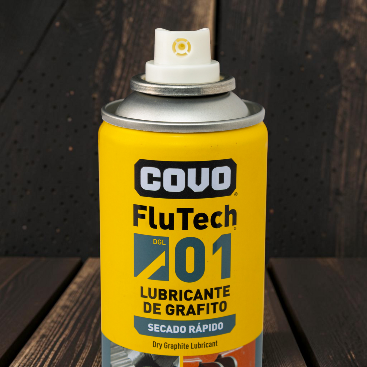 Spray Lubricante Base Grafito Revestimiento De Caucho Covo