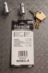 Candado De Bronce 30mm 3 Piezas Tradicional Hoteche - GASKA