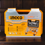Juego Set Rachet 1/2 Dados Milimétricos 25pzs Ingco