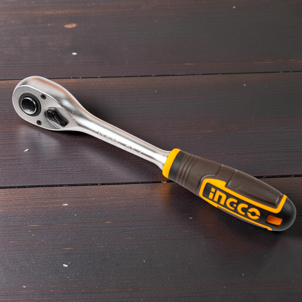Juego Set Rachet 1/2 Dados Milimétricos 25pzs Ingco