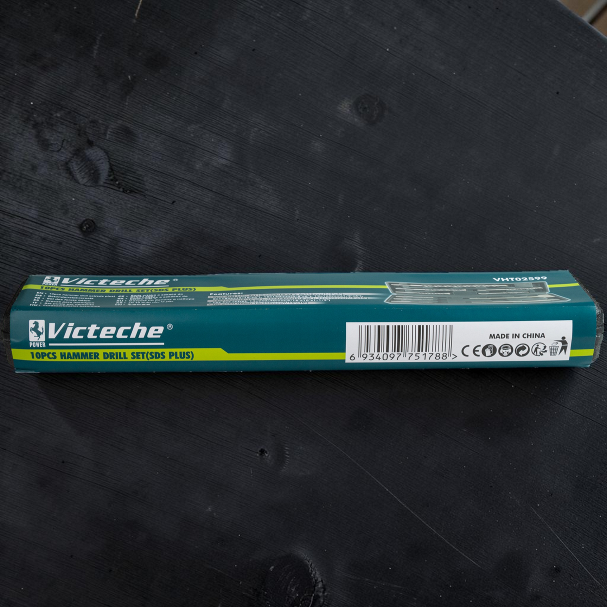 Juego De Mechas Brocas Para Martillos 10 Piezas Victeche