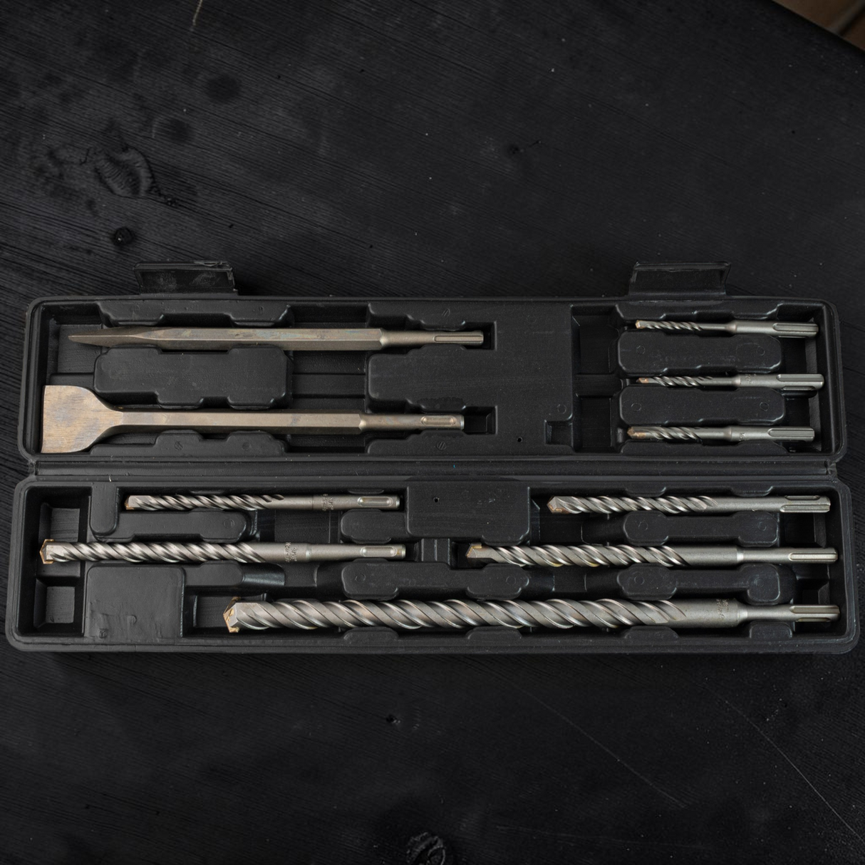 Juego De Mechas Brocas Para Martillos 10 Piezas Victeche