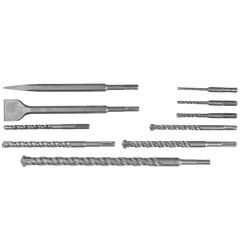 Juego De Mechas Brocas Para Martillos 10 Piezas Victeche