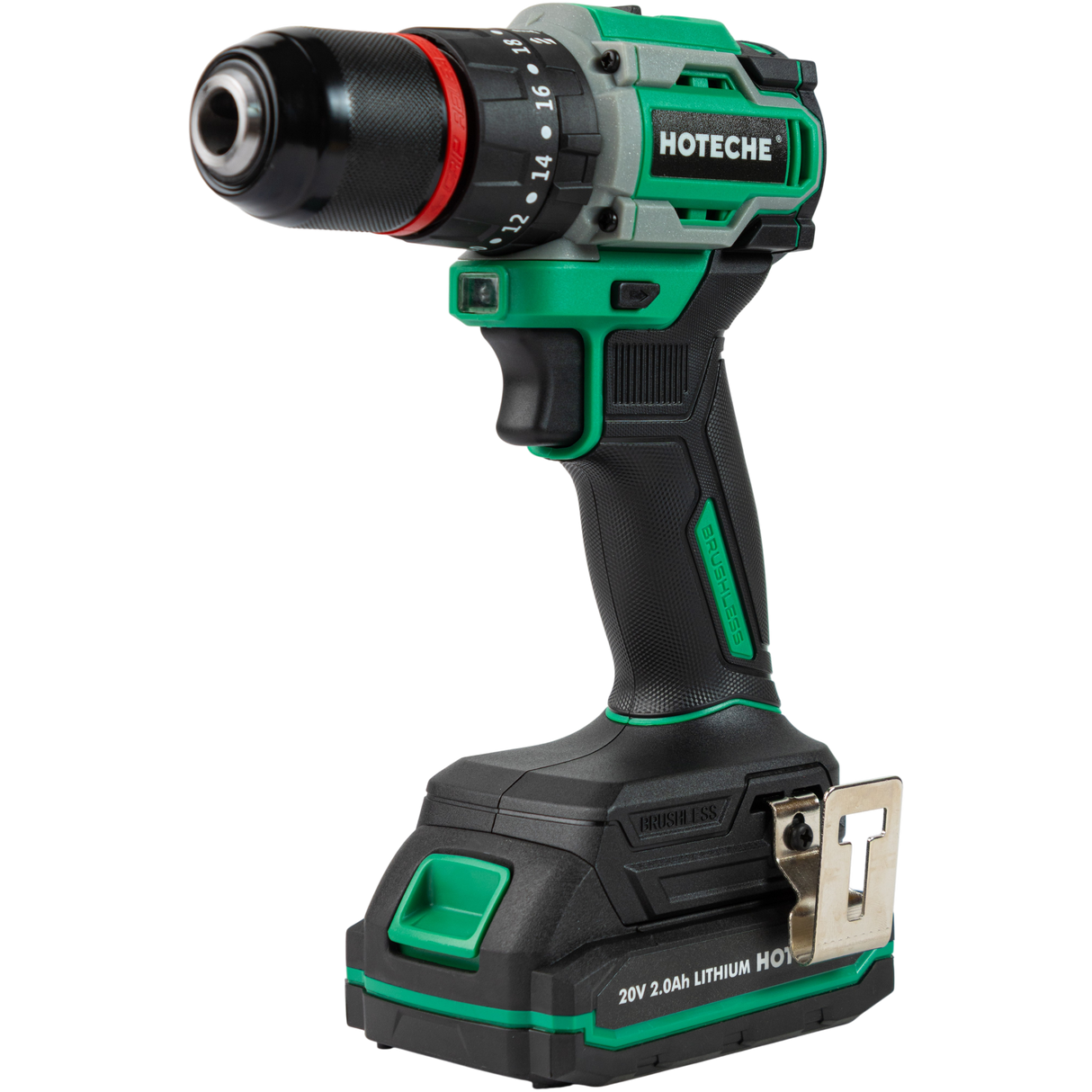Taladro Destornillador Inalámbrico 20v Brushless Hoteche