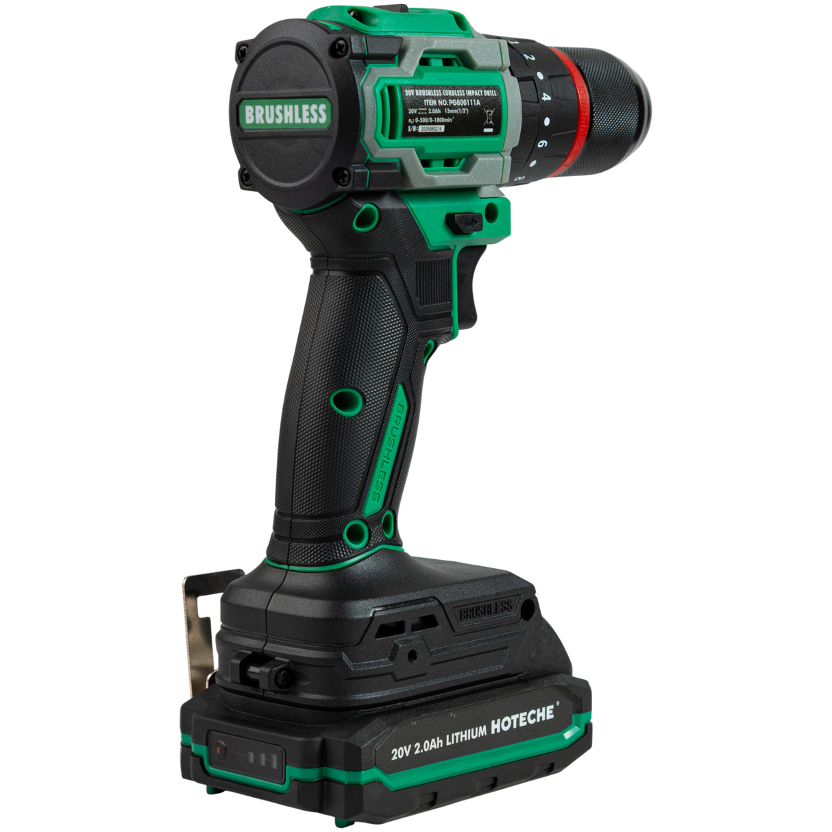 Taladro Destornillador Inalámbrico 20v Brushless Hoteche