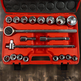 Juego Set Rachet 3/4 Dados Milimétricos 21pzs Victeche