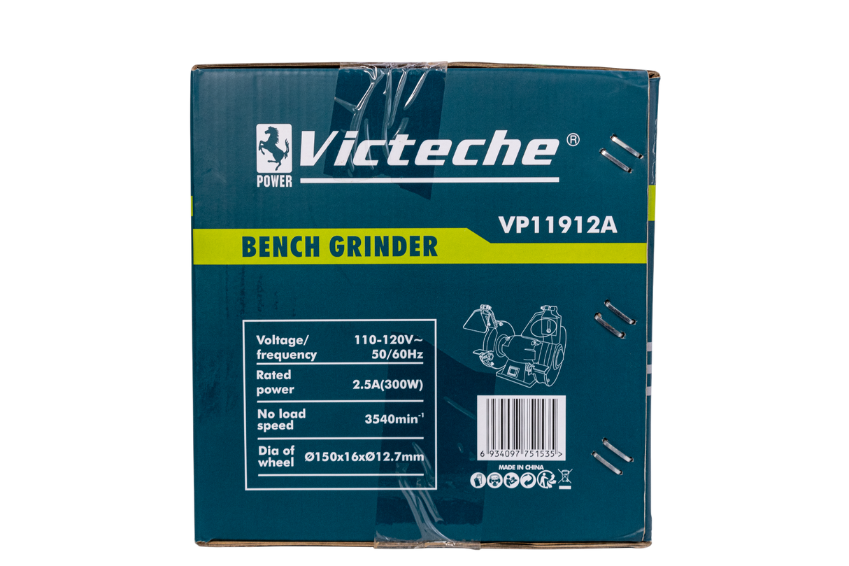 Esmeril De Banco 6'' 300w Victeche