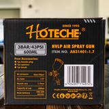 Pistola De Aire Para Pintar Envase 600ml Pico 1.7 Hoteche
