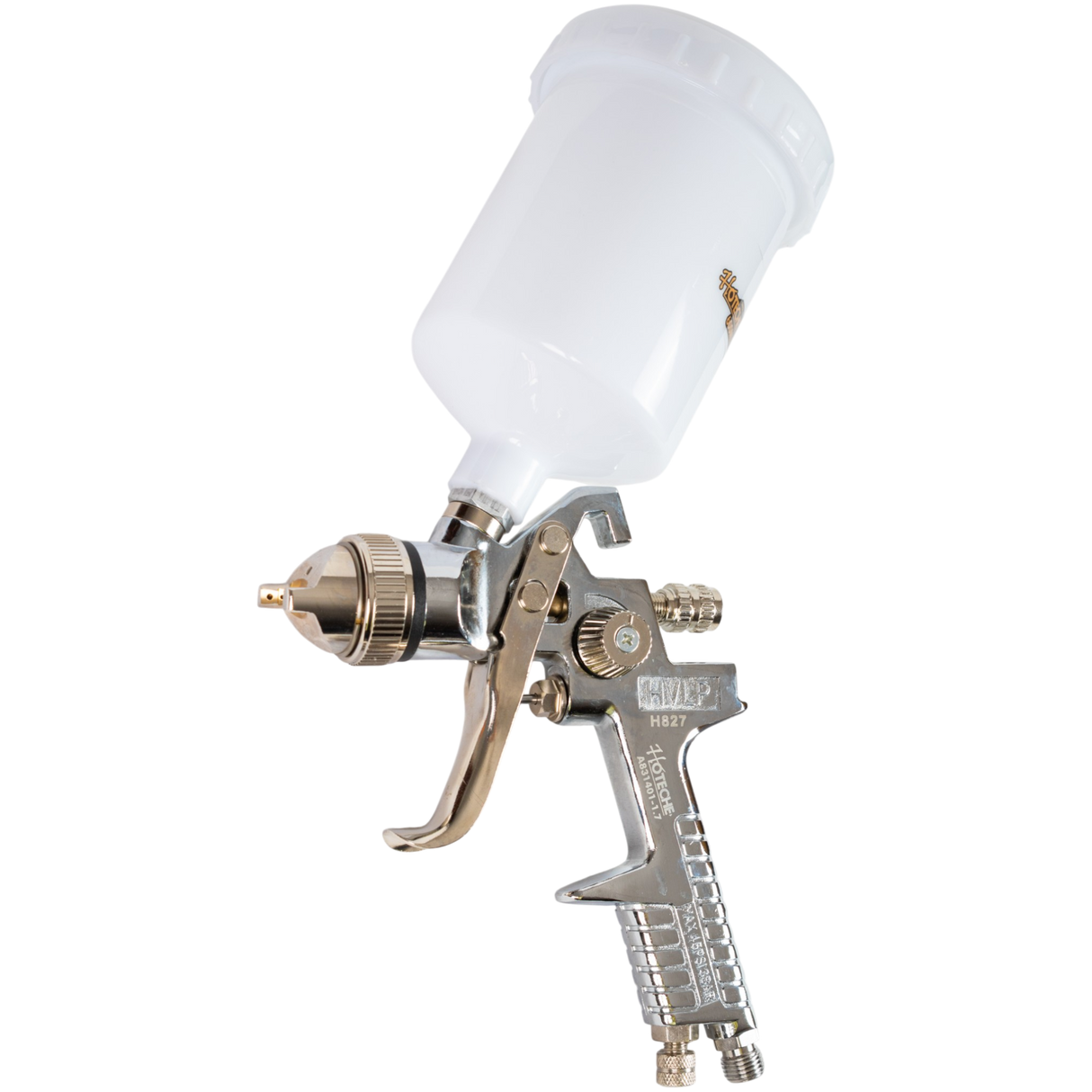 Pistola De Aire Para Pintar Envase 600ml Pico 1.7 Hoteche