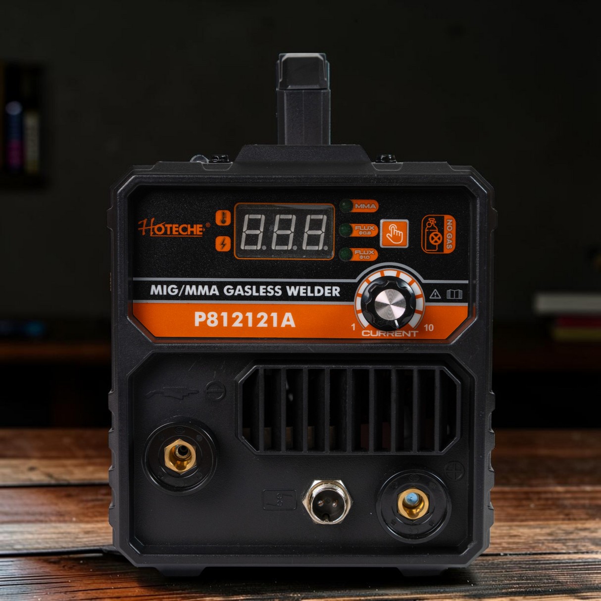 Maquina De Soldar Alambre Inverter Sin Gas Mig/mma Hoteche