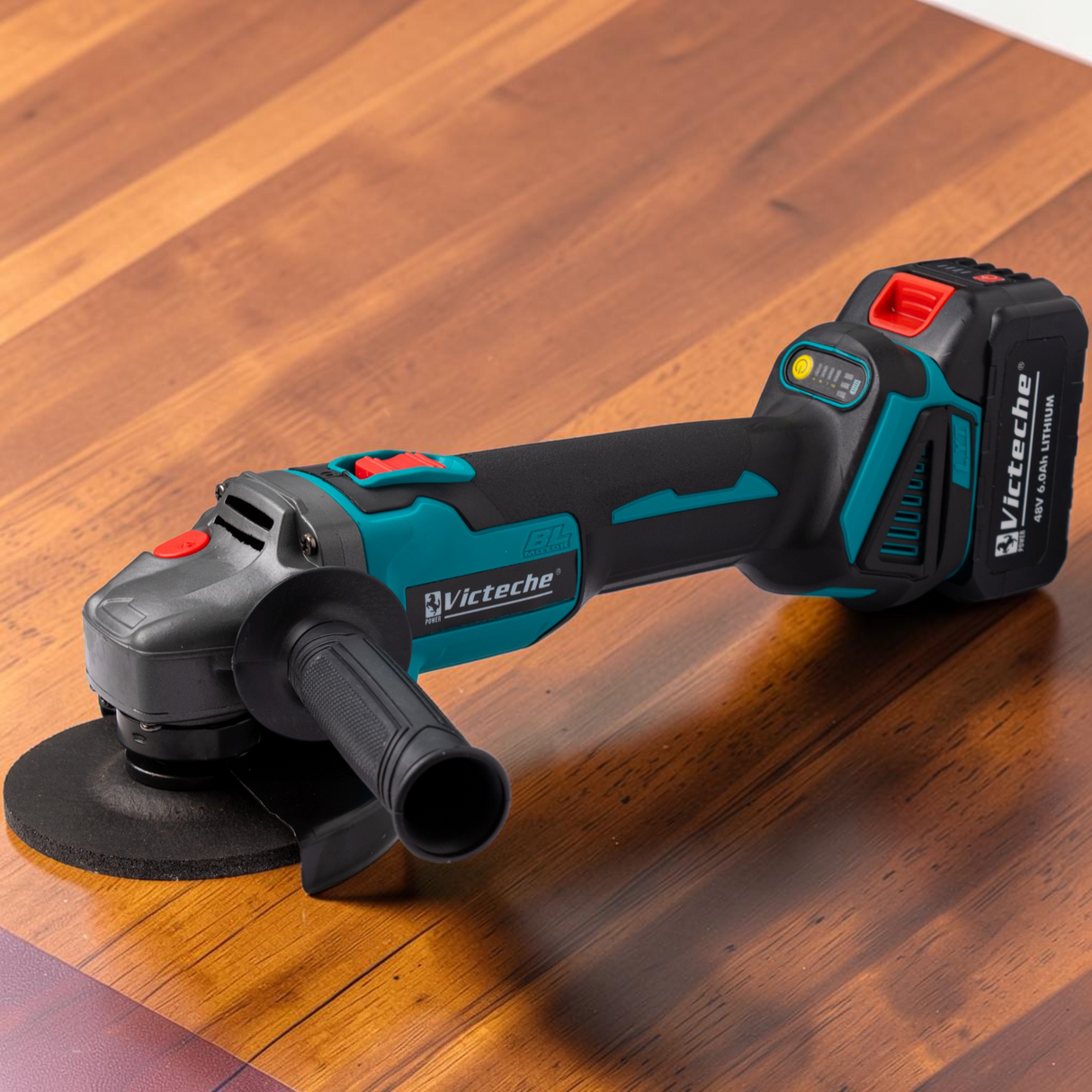 Esmeril Angular Inalámbrico 48v Brushless Victeche