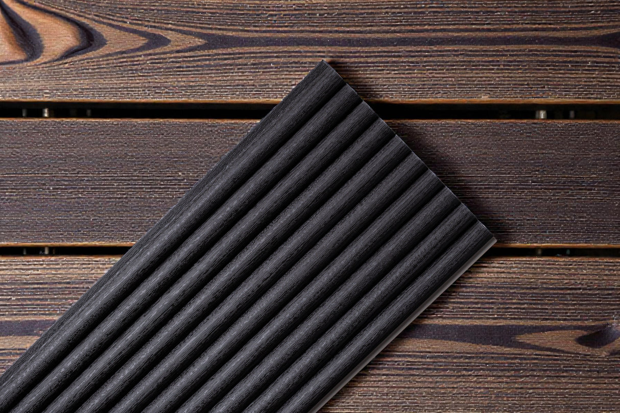 Wall Panel Ondulado Metálico Pvc 20cm X 2.9m