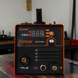Maquina De Soldar 120a Alambre Inverter Sin Gas Mig Hoteche