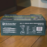 Llave De Impacto Inalámbrica 450nm 1/2 20v Brushless Hoteche