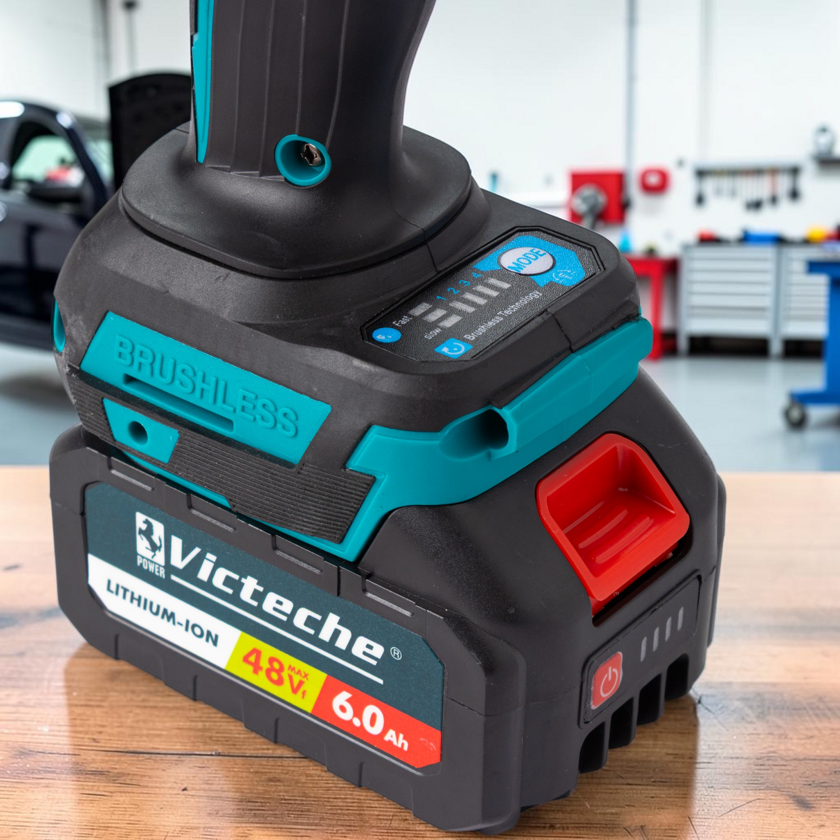 Llave De Impacto Inalámbrica 450nm 1/2 20v Brushless Hoteche