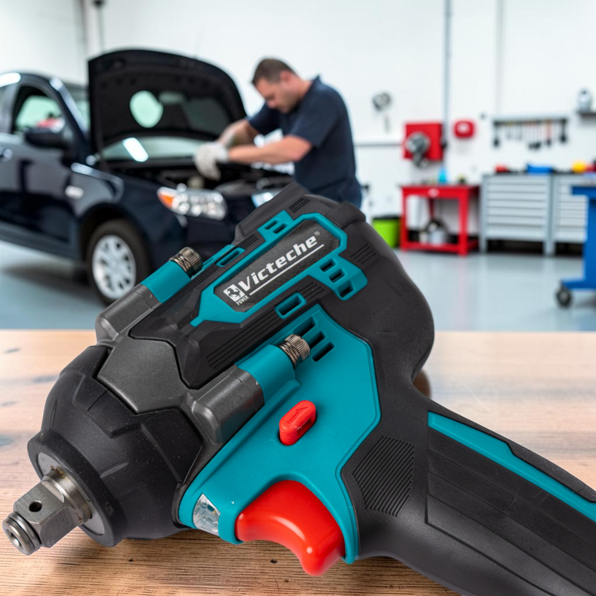 Llave De Impacto Inalámbrica 450nm 1/2 20v Brushless Hoteche