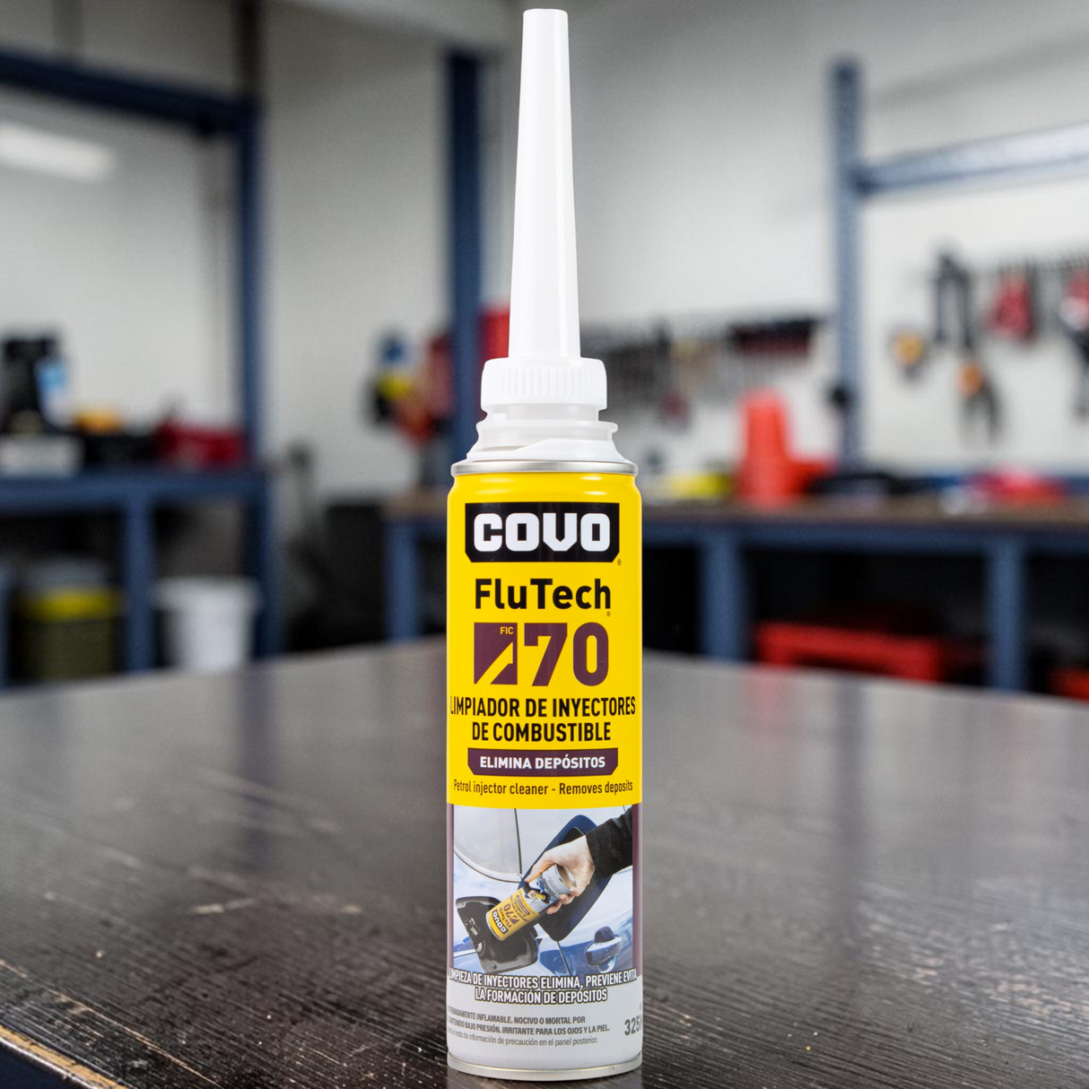 Liquido Limpia Limpiador Inyectores 325ml Covo