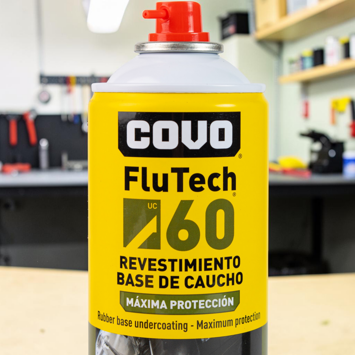 Spray O Grafito Revestimiento Base De Caucho 450ml Covo