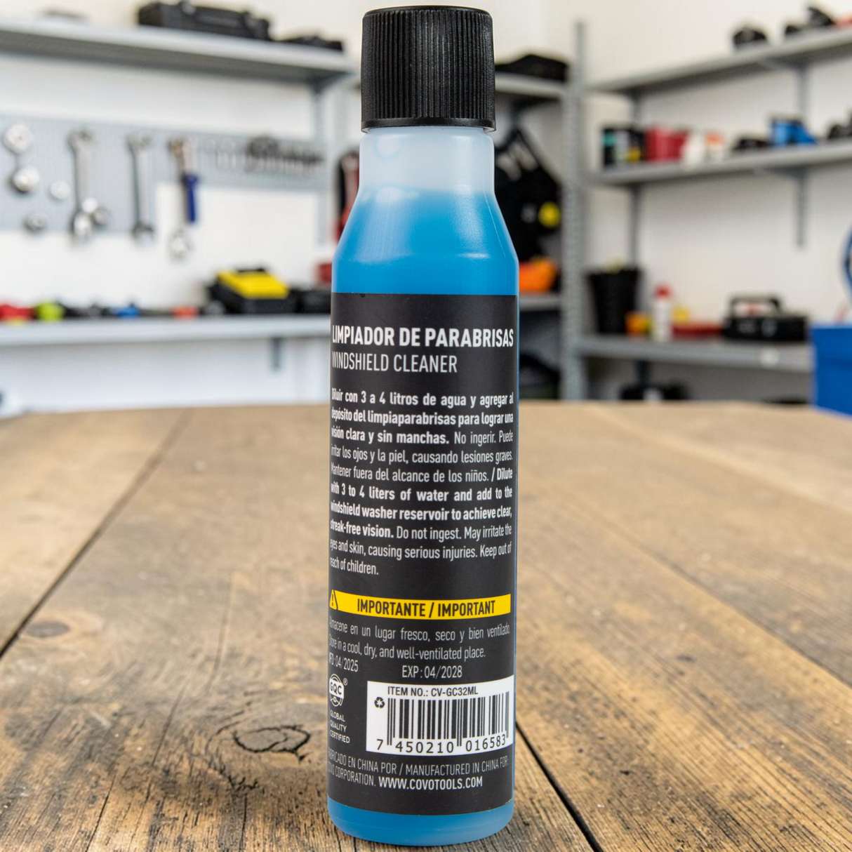 Spray Limpiador Anti Agua Para Parabrisas Vídrios Covo