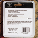 Bornes Batería Terminal Aluminio Negativo Positivo Security