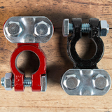 Bornes Batería Terminal Aluminio Negativo Positivo Security