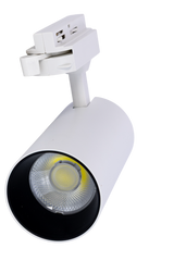 Lámparas De Riel Track Light Blanca 20w Lumistar