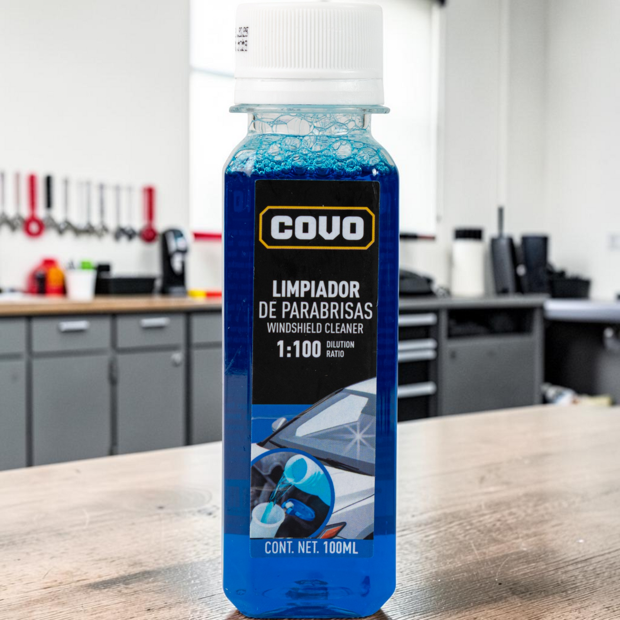 Kit De Limpieza Para Carro Con Cera De Pulitura Covo