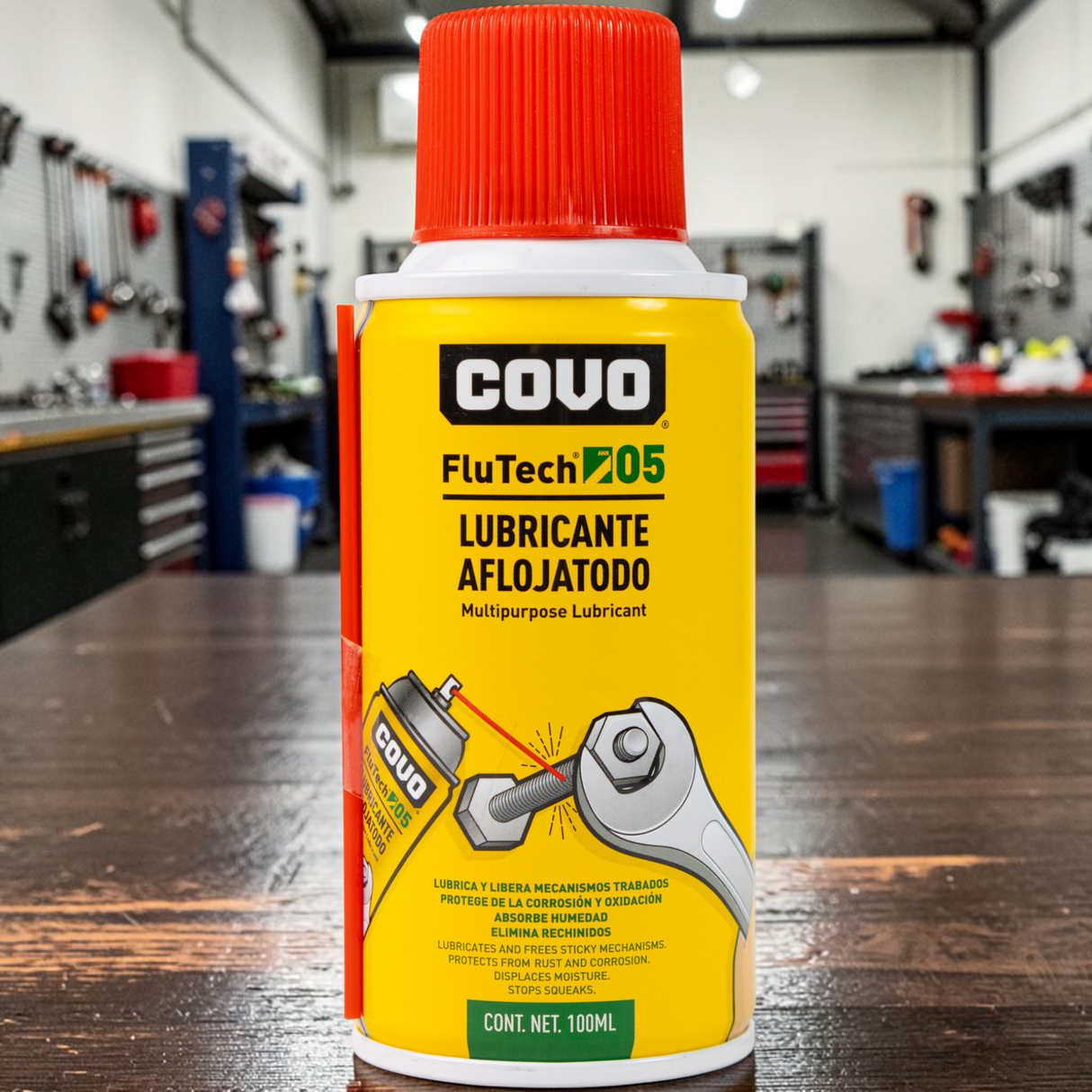 Lubricante Desengrasante Limpiador Antioxidante 100ml Covo