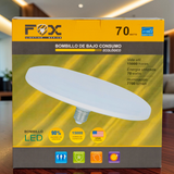 Bombillo Led 70W Ufo Tipo Lámpara Platillo Disco Fox