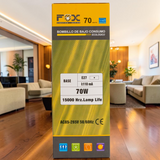 Bombillo Led 70W Ufo Tipo Lámpara Platillo Disco Fox