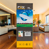 Bombillo Led 70W Ufo Tipo Lámpara Platillo Disco Fox