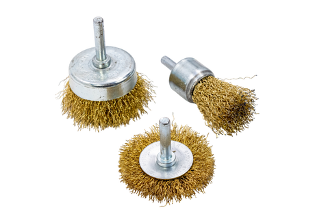 Juego Cepillos Alambre Taladro De Dremel Vastago 1/4 3pcs Fontor - GASKA
