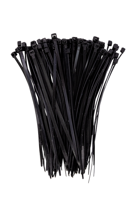 Tirrap Tirraje Amarre Plástico Cable 15cm Negro Pack 100 - GASKA
