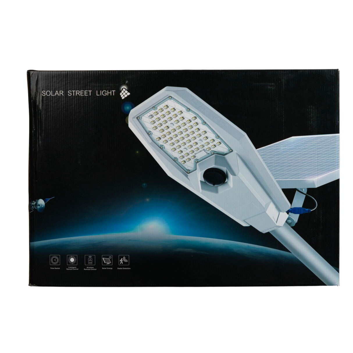 Reflector De Alumbrado Público Led Panel Solar 200w Fox