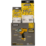 Kit Llave Impacto 1/2 450nm Martillo Sin Escobillas 20v Covo