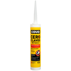 Pega Adhesivo Cero Clavos Cartucho No Mas Clavo 475g Covo