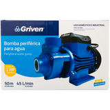 Bomba Agua Periférica 1hp 750w Griven