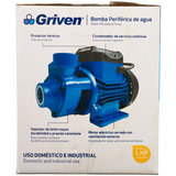 Bomba Agua Periférica 1hp 750w Griven