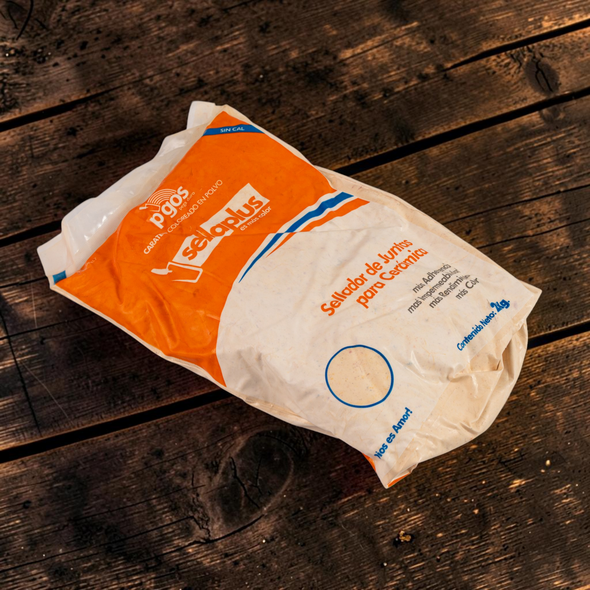 Sellador De Juntas Para Cerámica 2kg Carateo Beige Sellaplus