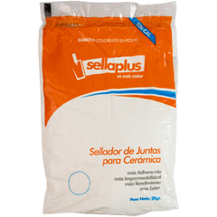 Sellador De Juntas Cerámica 2kg Carateo Blanco Sellaplus