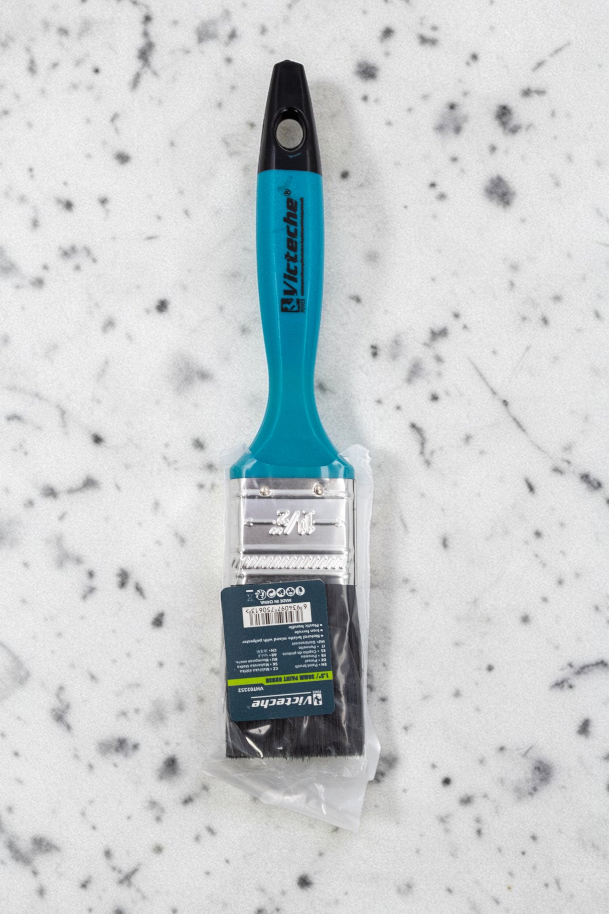 Brocha De Cerdas Negras 1"1/2 Pulgada Victeche